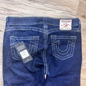 True Religion Women’s Dark Blue straight Jeans